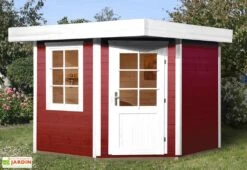 Abri Design Fides 1 (Plusieurs Tailles) 28mm 8 Abri Design Fides 1 (Plusieurs Tailles) 28mm -Solid || Mikado || Hevea Soldes Boutique abri bois fides rouge 1