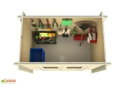 Abri De Jardin En Bois D’épicéa FSC – 230 X 120 X 204 Cm 7 Abri De Jardin En Bois D’épicéa FSC – 230 X 120 X 204 Cm -Solid || Mikado || Hevea Soldes Boutique abri de jardin bois d epicea