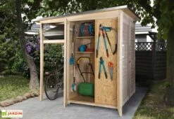 Abri De Jardin Bois Garten Q (200x200cm) -Solid || Mikado || Hevea Soldes Boutique abri garten q5