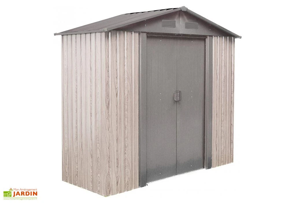 Abri De Jardin En Acier Galvanisé 2,5 M² (Pls Coloris) 3 Abri De Jardin En Acier Galvanisé 2,5 M² (Pls Coloris) – Image 3
