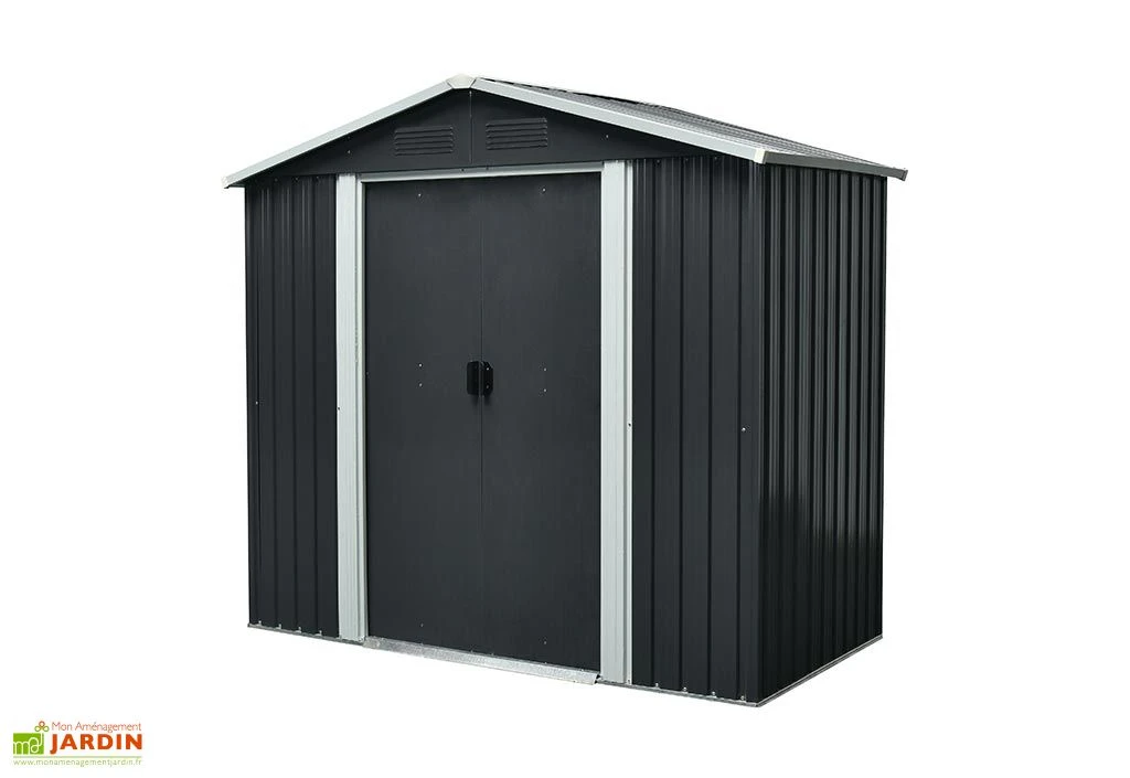 Abri De Jardin En Acier Galvanisé 2,5 M² (Pls Coloris) 1 Abri De Jardin En Acier Galvanisé 2,5 M² (Pls Coloris)