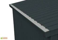 Abri De Jardin En Acier Galvanisé Duramax Modern 4 M² Gris Anthracite -Solid || Mikado || Hevea Soldes Boutique abri jardin acier galvanise duramax modern 6x5 anthracite 9