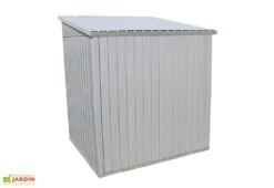 Abri De Jardin En Acier Galvanisé Duramax Modern 4 M² Gris Silver -Solid || Mikado || Hevea Soldes Boutique abri jardin acier galvanise duramax modern 6x5 gris
