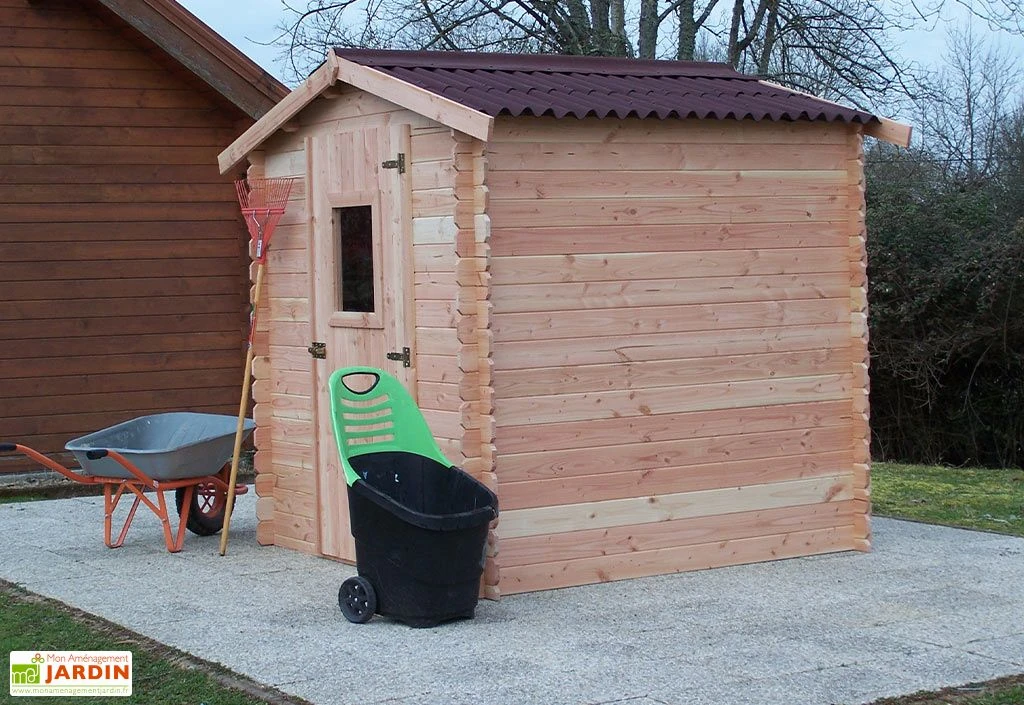 Abri De Jardin En Bois Douglas 20 Mm – 4,71 M² : 2,31 X 2,04 M 2 Abri De Jardin En Bois Douglas 20 Mm – 4,71 M² : 2,31 X 2,04 M – Image 2