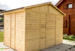 Abri De Jardin En Bois D’Épicéa Brut 6,6 M² -Solid || Mikado || Hevea Soldes Boutique abri jardin bois epicea brut 6m 1