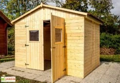 Abri De Jardin En Bois D’Épicéa Brut 6,6 M² -Solid || Mikado || Hevea Soldes Boutique abri jardin bois epicea brut 6m 5