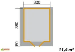 Abri De Jardin En Bois D’Épicéa Brut Premium 28 (4 Tailles) 9 Abri De Jardin En Bois D’Épicéa Brut Premium 28 (4 Tailles) -Solid || Mikado || Hevea Soldes Boutique abri jardin bois epicea brut premium 28 4 tailles 4