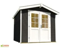 Abri De Jardin En Bois D’Épicéa WekaLine 6,1 M² (3 Coloris) -Solid || Mikado || Hevea Soldes Boutique abri jardin bois epicea wekaline 6 1 m 3 coloris 4