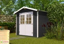 Abri De Jardin En Bois D’Épicéa WekaLine 6,1 M² (3 Coloris) -Solid || Mikado || Hevea Soldes Boutique abri jardin bois epicea wekaline 6 1 m 3 coloris 5