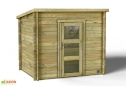 Abri De Jardin En Bois Traité Nicia Modern – 4,9 M²