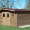 Abri De Jardin En Bois D’épicéa Traité Thermabri – 16 M²