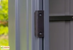 Abri De Jardin En Métal Gris Spacemaker Acier Galvanisé – 3 M² -Solid || Mikado || Hevea Soldes Boutique abri jardin metal acier galvanise spacemaker 65 4