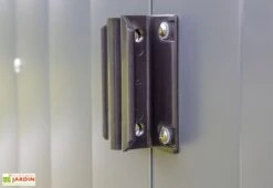 Abri De Jardin En Métal Gris Spacemaker Acier Galvanisé – 3 M² -Solid || Mikado || Hevea Soldes Boutique abri jardin metal acier galvanise spacemaker 65 6