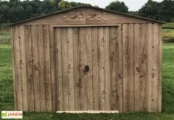 Abri De Jardin En Métal Duramax Woodgrain Imitation Bois 8 M² -Solid || Mikado || Hevea Soldes Boutique abri jardin metal imitation bois duramax woodgrain 10x8 2 1