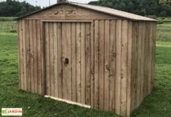 Abri De Jardin En Métal Duramax Woodgrain Imitation Bois 8 M² -Solid || Mikado || Hevea Soldes Boutique abri jardin metal imitation bois duramax woodgrain 10x8 3