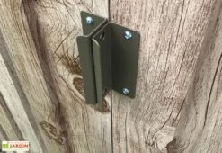 Abri De Jardin En Métal Duramax Woodgrain Imitation Bois 8 M² -Solid || Mikado || Hevea Soldes Boutique abri jardin metal imitation bois duramax woodgrain 4 1