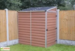 Abri De Jardin Skylight 2,1 M² Pent Ambre | Palram - Canopia -Solid || Mikado || Hevea Soldes Boutique abri jardin polycarbonate pent shed palram 6