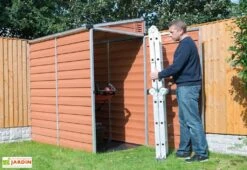 Abri De Jardin Skylight 2,1 M² Pent Ambre | Palram - Canopia -Solid || Mikado || Hevea Soldes Boutique abri jardin polycarbonate pent shed palram 9