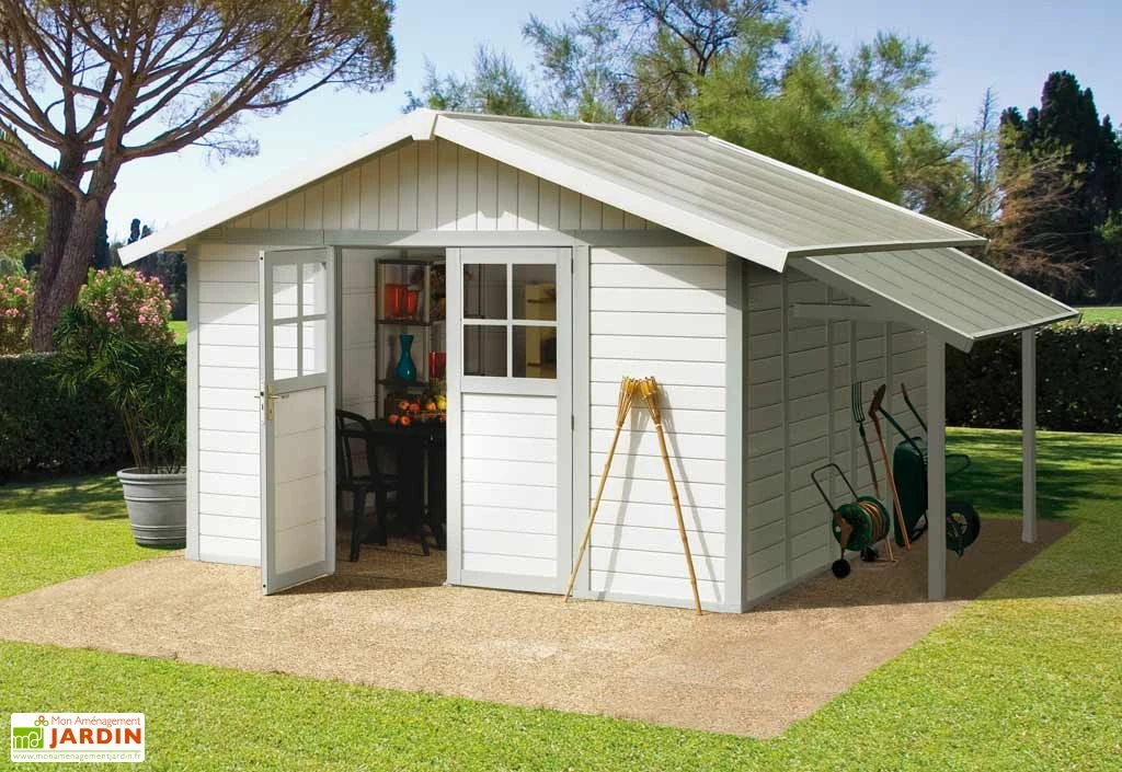 Grosfillex Auvent Pour Abri De Jardin PVC 2 Grosfillex Auvent Pour Abri De Jardin PVC – Image 2