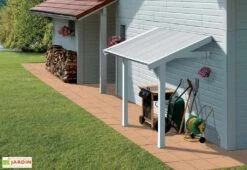 Grosfillex Auvent Pour Abri De Jardin PVC 6 Grosfillex Auvent Pour Abri De Jardin PVC -Solid || Mikado || Hevea Soldes Boutique auvent2