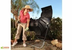 Composteur Rotatif 303L En Polyéthylène Lifetime 8 Composteur Rotatif 303L En Polyéthylène Lifetime -Solid || Mikado || Hevea Soldes Boutique bac compost 303 l polyethylene 2