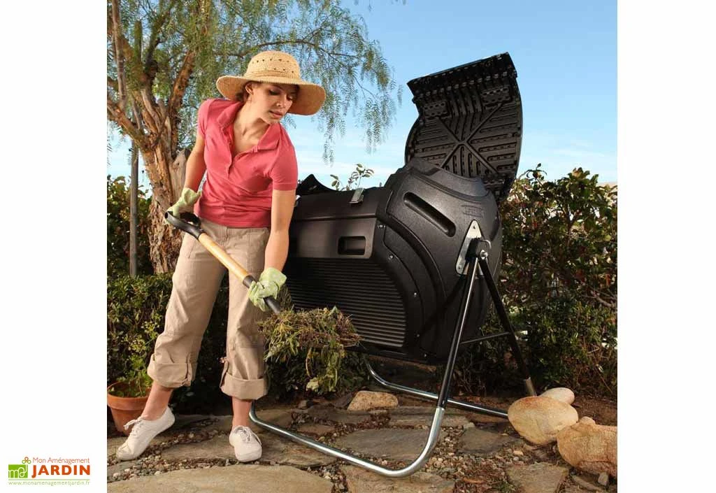 Composteur Rotatif 303L En Polyéthylène Lifetime 4 Composteur Rotatif 303L En Polyéthylène Lifetime – Image 4