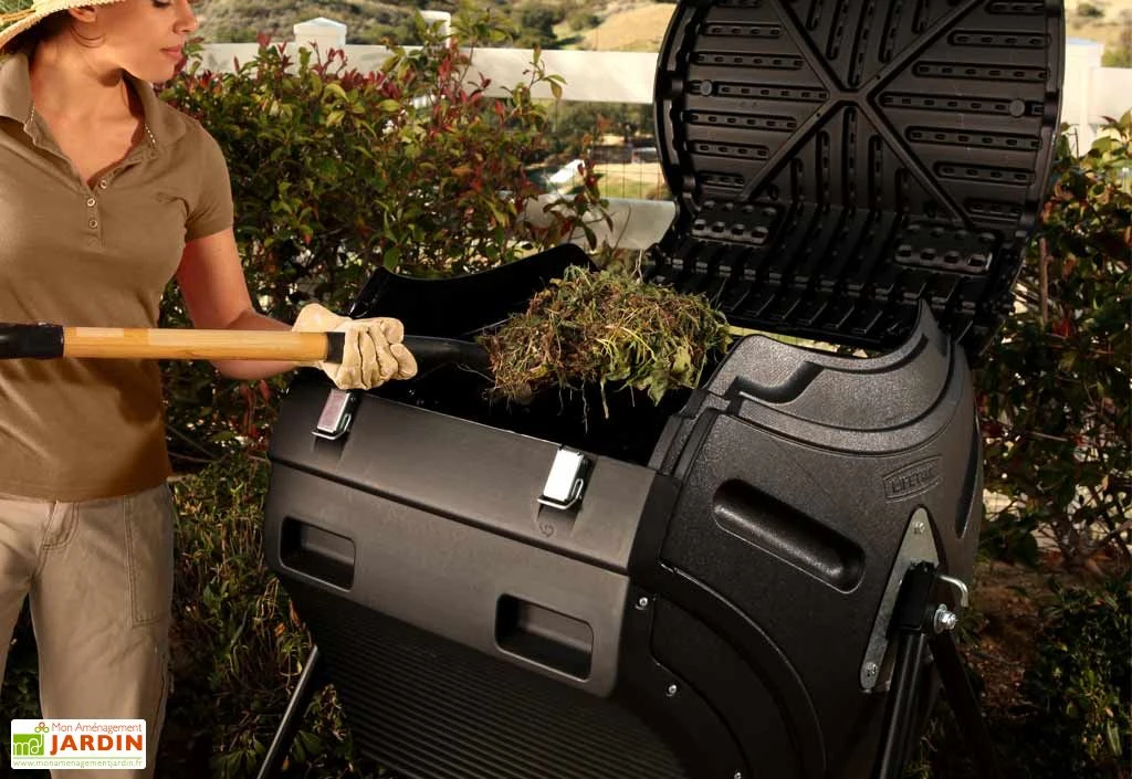 Composteur Rotatif 303L En Polyéthylène Lifetime 2 Composteur Rotatif 303L En Polyéthylène Lifetime – Image 2