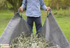 Bâche De Ramassage Avec Poignées En Polypropylène 200 X 500 Cm -Solid || Mikado || Hevea Soldes Boutique bache ramassage poignees