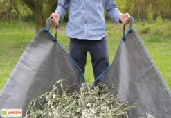 Bâche De Ramassage Jardin En Polypropylène Avec Poignées 340 X 200 Cm -Solid || Mikado || Hevea Soldes Boutique bache ramassage polypropylene sobag recolte 200cm 1 1