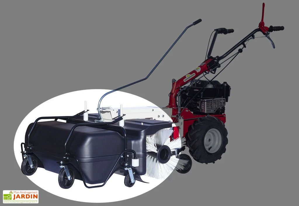 Balayeuse + Bac De Ramassage Pour Porte Outils Thermique P55 2 Balayeuse + Bac De Ramassage Pour Porte Outils Thermique P55 – Image 2