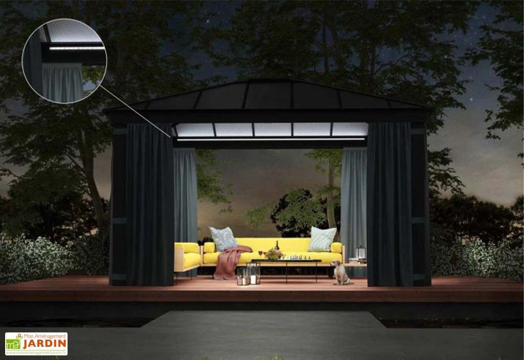 Kit D'éclairage LED Pour Pergolas - 270 Cm 2 Kit D'éclairage LED Pour Pergolas - 270 Cm – Image 2