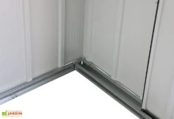 Abri De Jardin En Métal Galvanisé Anthracite Duramax 7 M² -Solid || Mikado || Hevea Soldes Boutique base abri jardin metal duramax duae1010pr