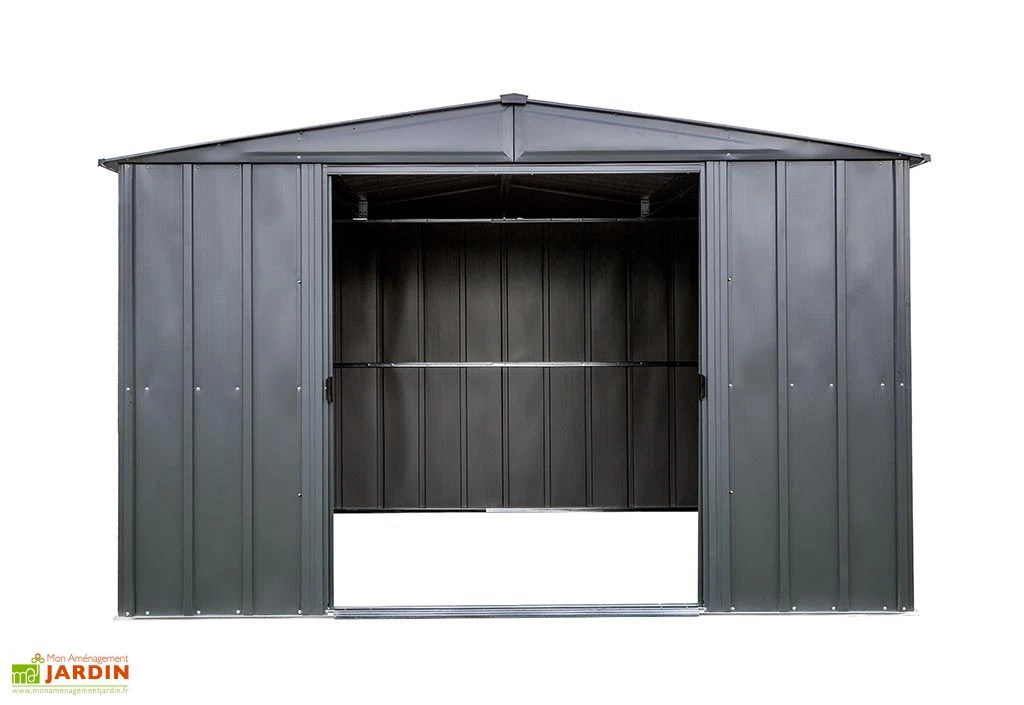 Abri De Jardin En Acier Galvanisé 8,5 M² 3 Abri De Jardin En Acier Galvanisé 8,5 M² – Image 3