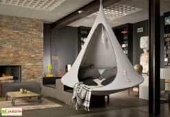 Cacoon D’intérieur Suspendu En Toile ∅ 1,5 M