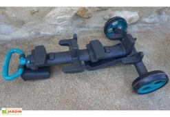 Chariot à Roulettes Pour Paniers De Récolte Kajo 15 L - Kaba -Solid || Mikado || Hevea Soldes Boutique chariot roulettes panier pliable bleu