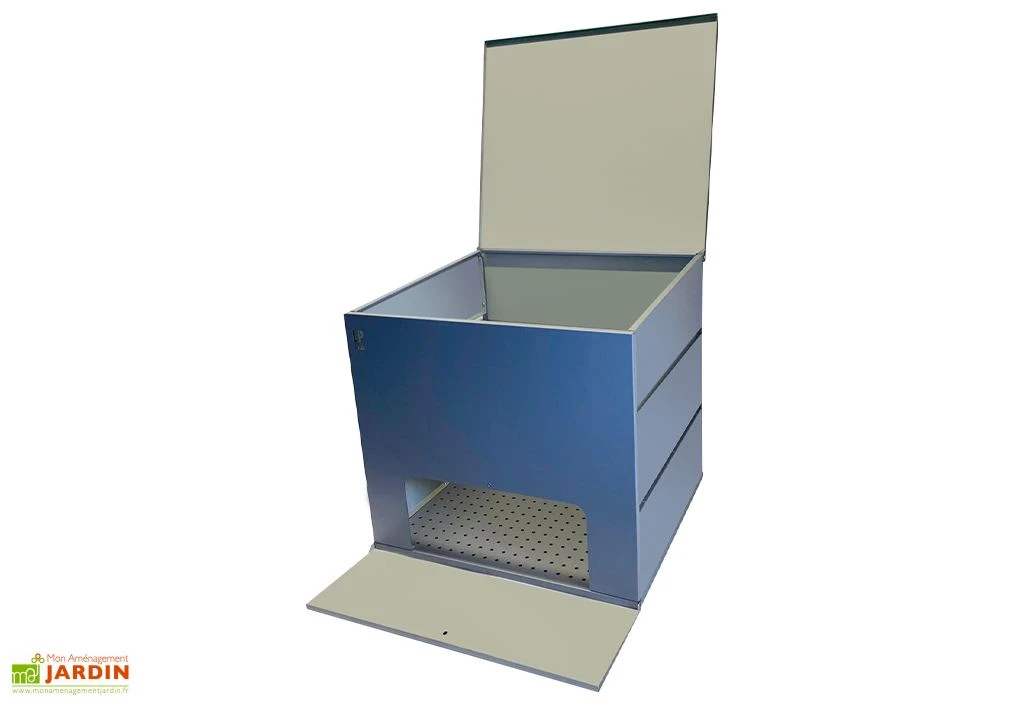 Composteur En Métal LP Design - 70 X 140 Cm 2 Composteur En Métal LP Design - 70 X 140 Cm – Image 2