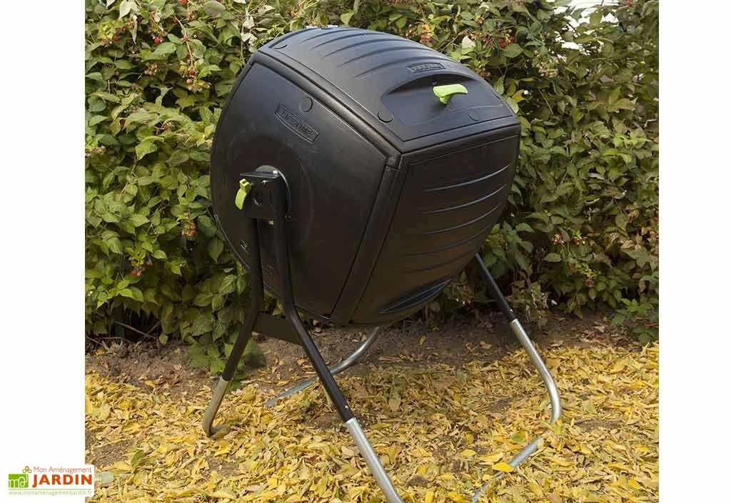 Composteur Rotatif 189L En Polyéthylène Lifetime 5 Composteur Rotatif 189L En Polyéthylène Lifetime – Image 5