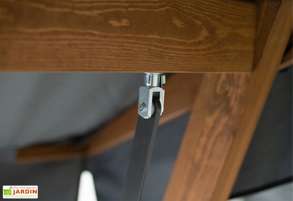 Balancelle De Jardin 2/3 Personnes - Bois Imprégné – Paris 2000 6 Balancelle De Jardin 2/3 Personnes - Bois Imprégné – Paris 2000 – Image 6