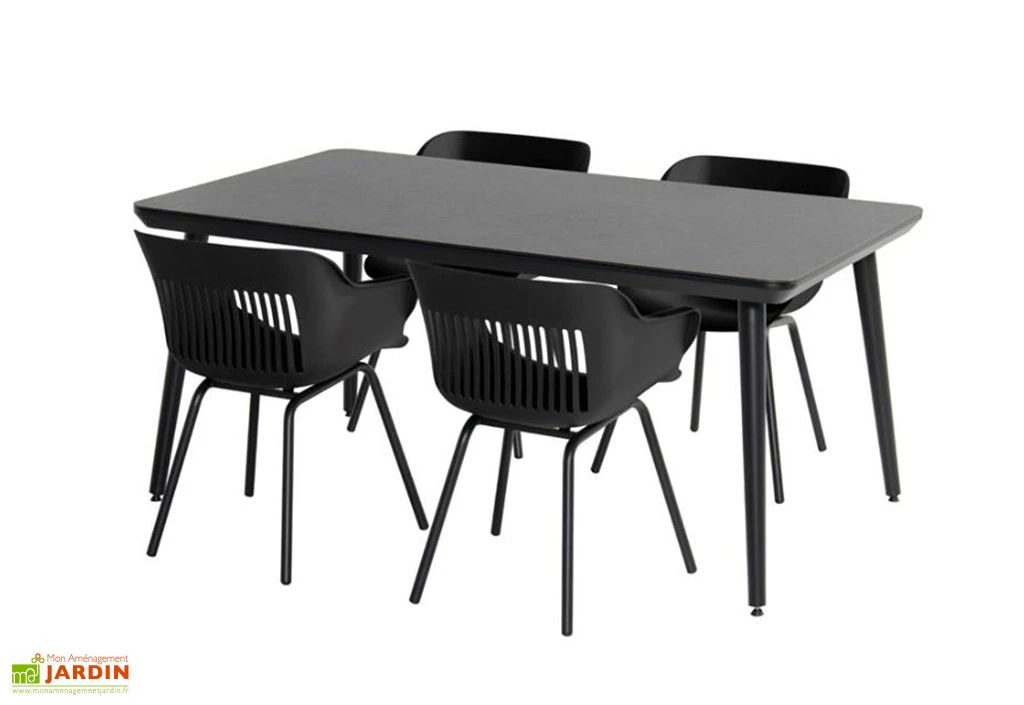 Ensemble Repas De Jardin 4 Personnes En Aluminium Et Résine Jill 1 Ensemble Repas De Jardin 4 Personnes En Aluminium Et Résine Jill