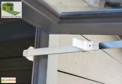 Fenêtre Pour Abri De Jardin En Composite Green Outside – 90 X 50,5 Cm -Solid || Mikado || Hevea Soldes Boutique fenetre abri composite green outside 1