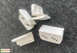 Lot De 4 Glissières Pour Abris Spacemaker