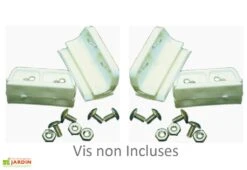 Lot De 4 Glissières Pour Abris Spacemaker -Solid || Mikado || Hevea Soldes Boutique glissieres spacemaker 2