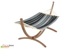 Ensemble Hamac En Tissu Et Support En Bois – Set EsKapade 11 Ensemble Hamac En Tissu Et Support En Bois – Set EsKapade -Solid || Mikado || Hevea Soldes Boutique hamac balancelle lit jardin carbone 1