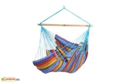 Chaise-hamac Molletonée – Konfort XXL -Solid || Mikado || Hevea Soldes Boutique hamac chaise fauteuil suspendu 1