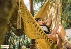 Hamac En Coton Tissé à La Main 2 X 2,37 M - Santiago XL