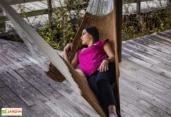 Hamac En Nylon Fait Main 1,80 X 2,30 M – Coati XL