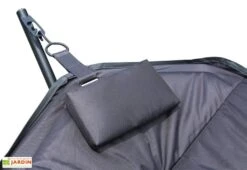 Hamac Sur Pieds En Acier Gris Anthracite -Solid || Mikado || Hevea Soldes Boutique hamac rembourre sur pieds