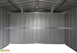 Abri De Jardin En Acier Galvanisé 8,5 M² 10 Abri De Jardin En Acier Galvanisé 8,5 M² -Solid || Mikado || Hevea Soldes Boutique interieur abri jardin metal 1