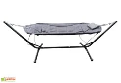 Hamac Sur Pieds En Acier Gris Anthracite