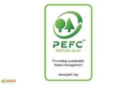 Solid Abri De Jardin En Bois Brut Visp 28 Mm - 16 M² Avec Toit à 2 Pans -Solid || Mikado || Hevea Soldes Boutique pefc solid 1 24